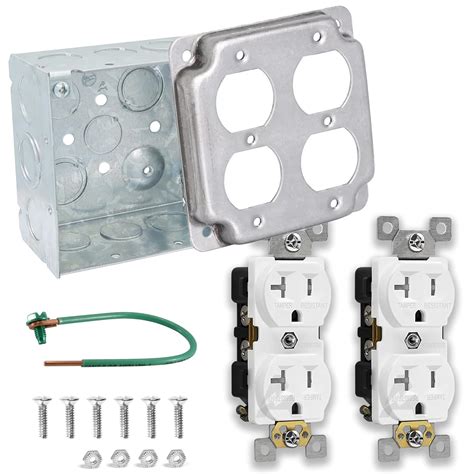 electrical box kit|4x4 electrical outlet box.